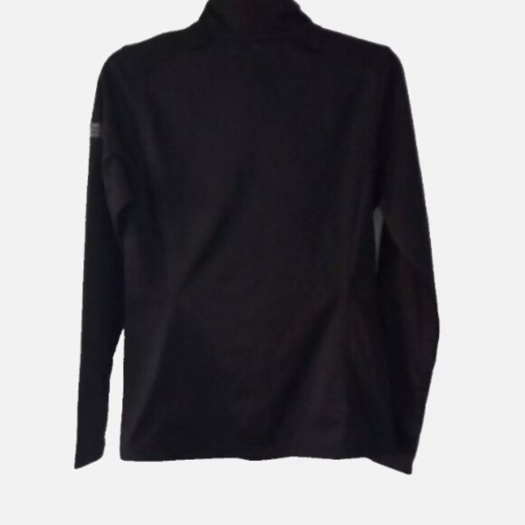 The North Face Women’s Jacket Sz S NWT Black Softshell 1/4 Zip Athletic Fit - Picture 11 of 13